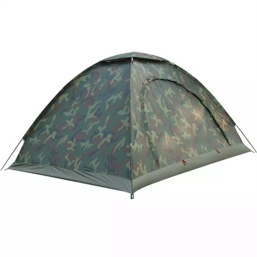 戶外帳篷單人雙人3 4人單層迷彩帳篷野營(yíng)露營(yíng)防雨防曬野外帳篷,一品好特惠