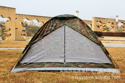 野營帳蓬 四人單層帳篷 軍綠迷彩帳篷 軍用帳篷 大量現貨圖片, 野營帳蓬 四人單層帳篷 軍綠迷彩帳篷 軍用帳篷 大量現貨圖片大全,義烏市云水遙野營用具-
